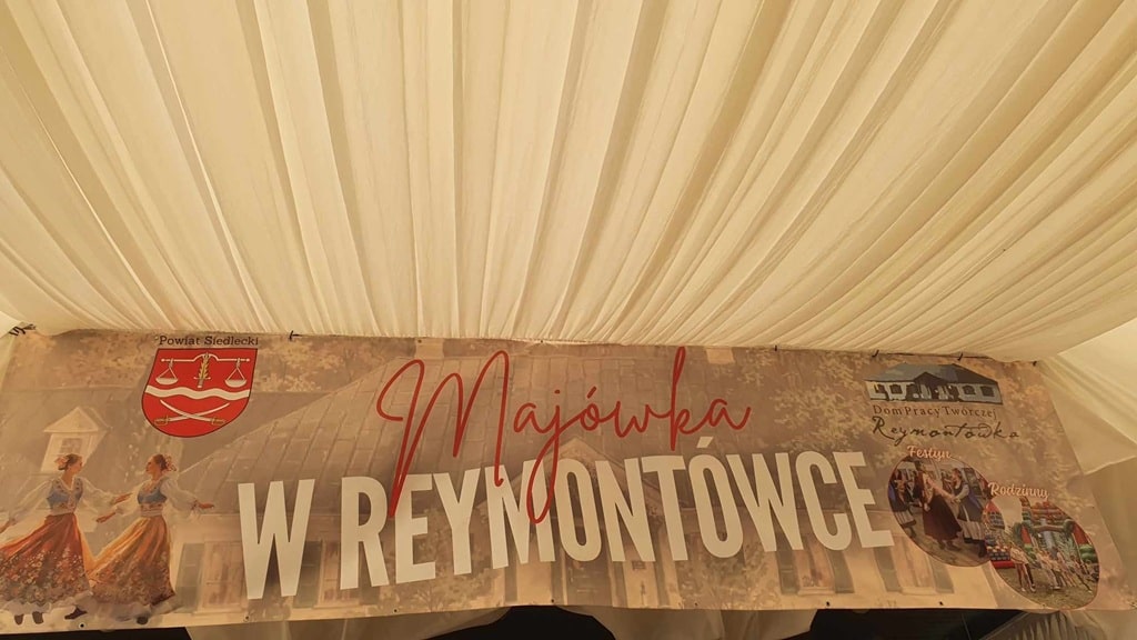 Baner Majówka w Reymontówce