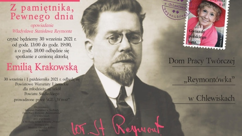 Pocztówka z wizerunkiem Władysława Reymonta