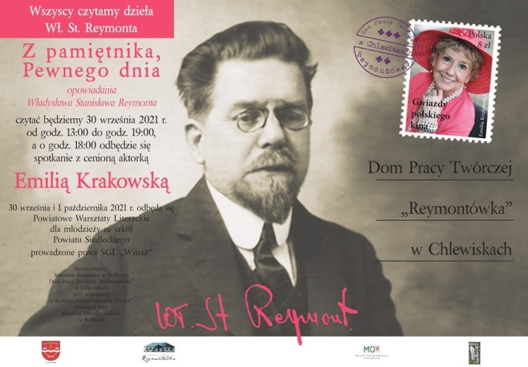Pocztówka z wizerunkiem Władysława Reymonta